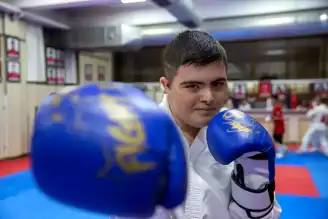 Down Sendromlu Berkay'ın Karate Başarısı