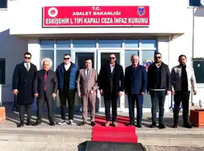Eskişehirspor, Cezaevlerini Ziyaret Etti!