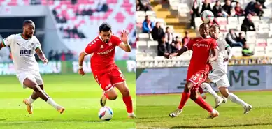 Sivasspor-Alanyaspor Maçı 1-1 Berabere Bitti